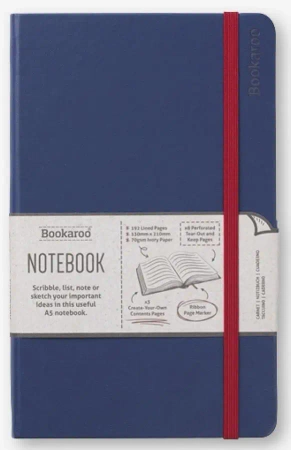Bookaroo Notatnik Journal A5 - Granatowy - IF