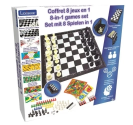 Gry planszowe magnetyczne 8w1 Lexibook JGM800