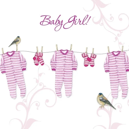 Karnet Swarovski kwadrat EE01 Narodziny śpioszki - Clear Creations