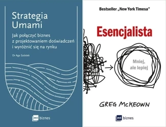 Esencjalista + Strategia Umami PAKIET 2 - Greg McKeown, Michał Lipa