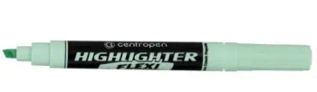 Zakreślacz FLEXI SOFT 8542 zielony pastel - Centropen