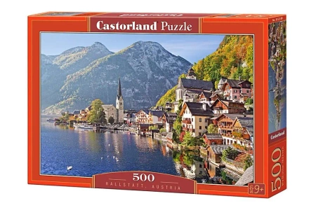 Puzzle 500 Hallstatt, Austria CASTOR - Castorland