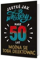 Karnet Urodziny 50 męskie K. B6-1902 - Pan Dragon