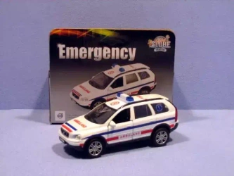 Pogotowie Volvo 14cm metal.św.dźw.w pud.