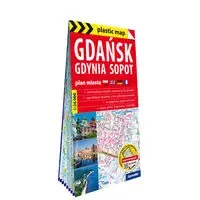 Plastic map Gdańsk Gdynia Sopot 1:26 000 w.2025 - praca zbiorowa