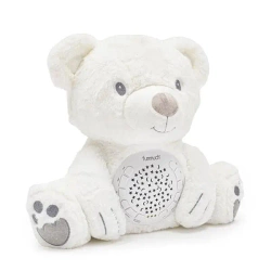 Miś puszowy polarny z projektorem i muzyką - Baby Mix