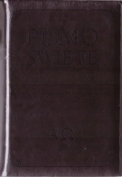 Pismo Święte w etui brązowe - praca zbiorowa
