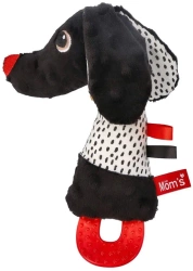 Jamiś piszczek z gryzakiem kontrastowy - Mom's Care