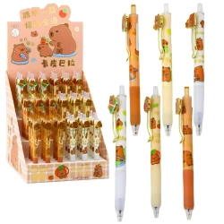 Długopis żelowy kapibra (54szt) - Leantoys
