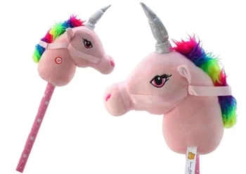 Hobby Horse jednorożec różowy dźwięki - Leantoys