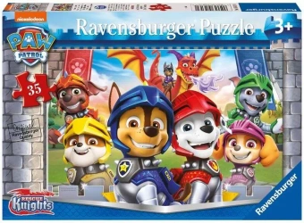 Puzzle 35 Psi Patrol Rycerze - Ravensburger