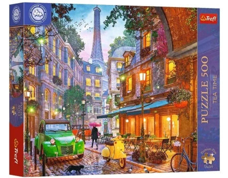 Puzzle 500 Tea Time: Kawiarnia w Paryżu TREFL