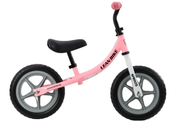 Rower biegowy Sprinto różowy - Leantoys