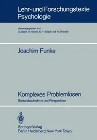 Komplexes Problemlösen - Joachim Funke