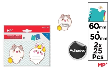 Karteczki samoprzylepne kotki 2x25szt - MP Main Paper