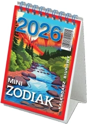 Kalendarz 2026 biurowy Mini Zodiak - Telegraph