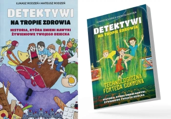 PAKIET 3w1 Detektywi na tropie zdrowia. Tom 1 -3. Bracia Rodzeń - Łukasz Rodzeń, Mateusz Rodzeń