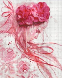 Diamentowa mozaika - Wyrafinowany i mocny 40x50cm - Ideyka