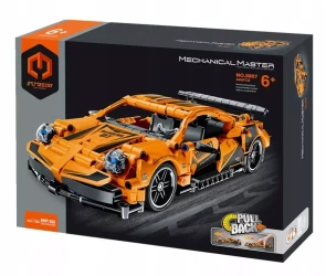 Klocki Auto pomarańczowe 490el - Immaster-Koco