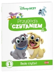 Disney Uczy. Przygoda z Czytaniem 1 Bingo i Rolly - praca zbiorowa