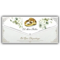 Karnet-koperta Ślub od Ojca Chrzestnego - Trend