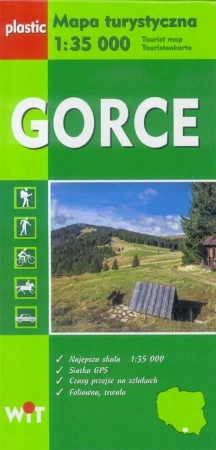 Mapa turystyczna Gorce 1:35 000 WIT - praca zbiorowa