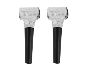 Gwizdki holograficzne srebrne 100szt - Godan