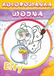 Wodne kolorowanki elfy - praca zbiorowa