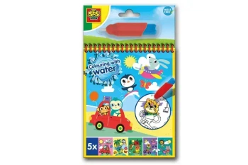 Kolorowanka wodna z pędzelkiem - SES