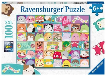 Puzzle dla dzieci 100 Squishmallows - Ravensburger
