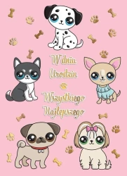 Karnet B6 Urodziny - Pieski - Henry