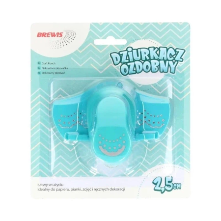 Dziurkacz ozdobny brzegowy - Falbanka 2,5cm - Brewis