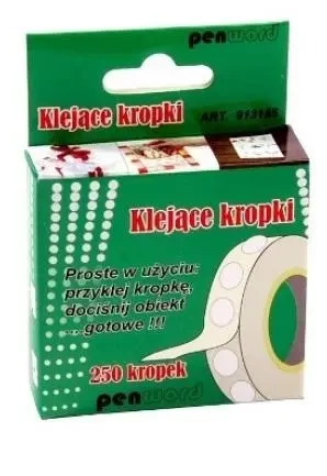 Klejące kropki 250 kropek - Penword