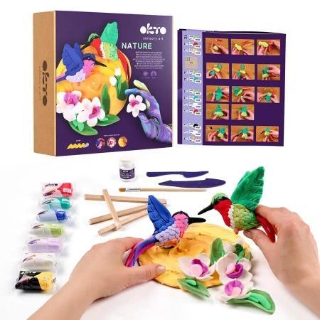Zestaw kreatywny do modelowania 3D Kolibry - Okto