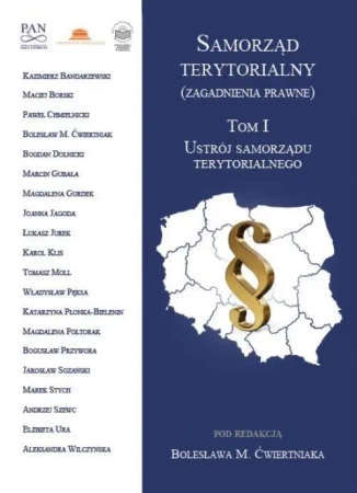 eBook Samorząd terytorialny (zagadnienia prawne) Tom I - Bolesław M. Ćwiertniak