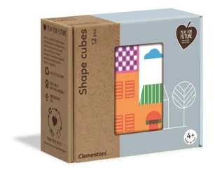 Puzzle 12 Kostki kształty Miasta 50175 - Clementoni