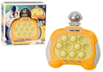 Kosmonauta sensoryczny Pop-It ze światłem i dźwięk - Leantoys