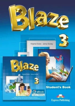 Blaze 3 SB + interactive e-book - Virginia Evans, Jenny Dooley