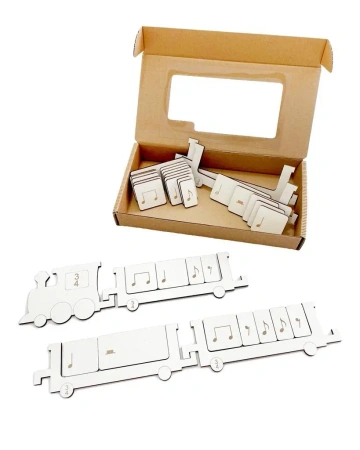 Takty ćwierćnutowe w metrum 3/4 Pociąg muzyczny - Colorado