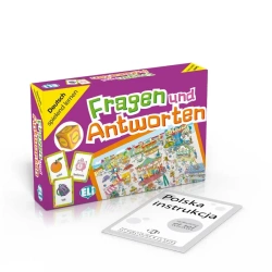 Gra językowa Niemiecki Fragen und Antworten. Opr. karton - praca zbiorowa