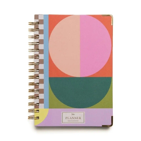Undated 13 Mo Perpetual Planner - Geo Checks - Designworks Ink