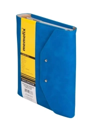 Organizer 2026 B6 nubuk kobaltowy - Antra