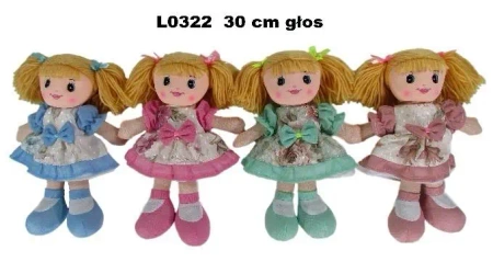 Lalka z głosem 30cm MIX - Sun-Day