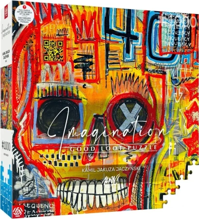 Puzzle Imagination Kamil Jakuza Jaczyński 40 HZ Good Loot 1000 elementów