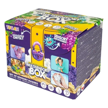 Zestaw mas sensorycznych Multisensory box - Tuban
