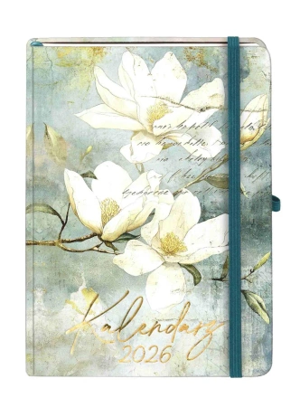 Kalendarz 2026 B6 Botanical TDW Magnolia - -