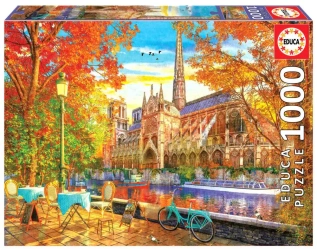 Puzzle 1000 Katedra Notre Dame Paryż Francja 112802 - Educa