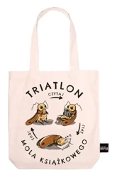 Torba bawełniania triatlon mola książkowego - Nadwyraz.com