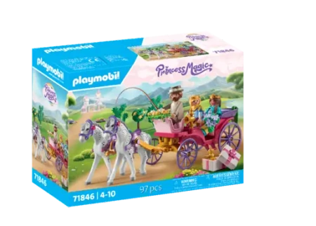 Playmobil Przejażdżka z parą książęcą 71846