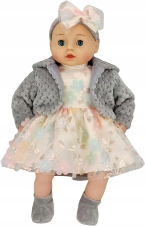 Lalka bobas mówi i śpiewa 45cm - MarioToys